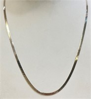 NICE FINE STERLING SILVER CHAIN NECKLACE