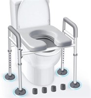 Toilet Seat Risers For Seniors Elongated, Raised