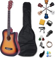 Rosefinch 38" Acoustic Guitar Kit for Beginners