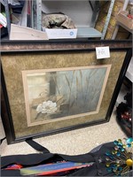 Carol Robinson floral framed print
