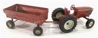 Ertl Metal Tractor & Grain Wagon