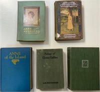 LUCY MAUD MONTGOMERY HARDCOVERS INCL ANNE