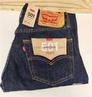 Levis 501 Button Jeans With Tags 29 x 30