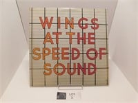 WINGS AT THE SPEED OF SOUND RECORD ALBUM