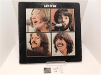 THE BEATLES LET IT BE RECORD ALBUM