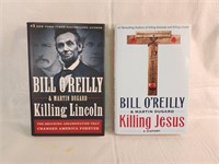 Bill O'Reilly Killing Lincoln Killing Jesus Pair