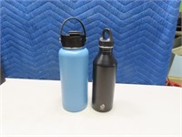 (2) RTIC & MIZU 8"ish Water Bottles