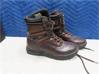 CADILLAC Mens sz9 Leather Brown Boots VG
