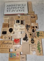 Lot of Wooden Stamps - Bag 15
