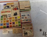 Lot of Wooden Stamps - Bag 16