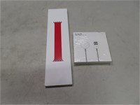 (2) New Apple Watch Red Band + Charger