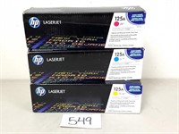 New HP 125A Laserjet Toner Cartridges