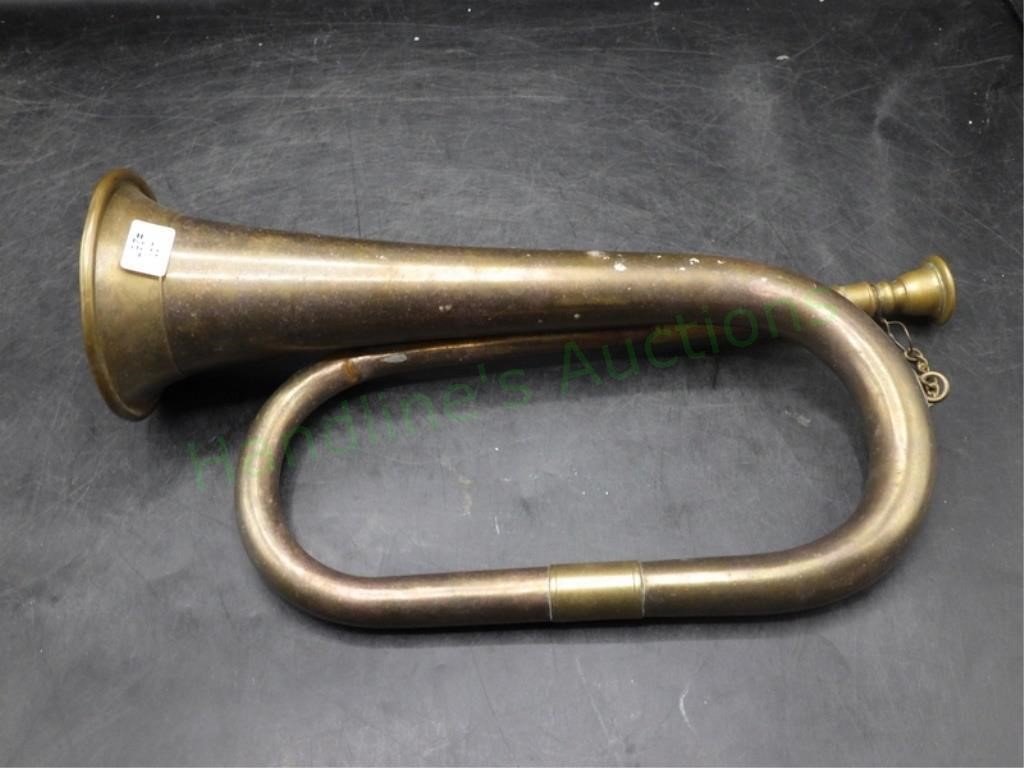 PWF Brass Bugle Vintage India