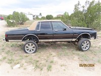 1985 Chevy Caprice Raised Mod Classic Car AS IS