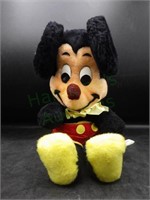Walt Disney Characters Plush Mickey Mouse VTG