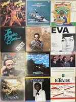 GREAT LOT OF TWELVE ASSORTED VINTAGE LPS