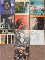 GREAT LOT OF TEN ASSORTED VINTAGE LPS INCL ROCK