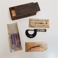 Vintage Starrett Micrometer Caliper No. 436-1in