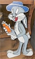 Vintage Wooden Bugs Bunny Figure
