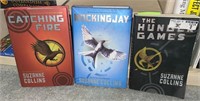 Hunger Games Books, (2) Hardcover, (1) Softcover