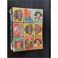 (36) 1959 Topps Baseball Cards