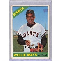 1966 Topps Willie Mays