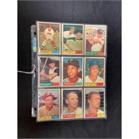 (54) 1961 Topps Baseball Cards