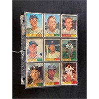 (54) 1961 Topps Baseball Cards