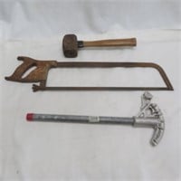 Meat Saw - Pipe Bender - Wood Mallet