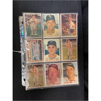 (85) 1957 Topps Baseball Cards Mixed Grade