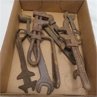 Farm Tools - vintage - rusty