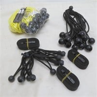 Ball Bungies & Belt straps - 48 items