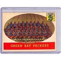 1958 Topps Green Bay Packers Team Card