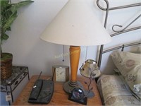 Lamp, Phone, Desk Clocks, Candle Holder