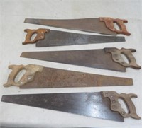 Hand Saws - Wood Carved Handle (1)