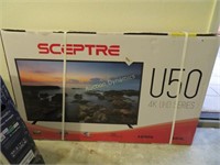 New Sealed in Box, Sceptre 50" Flat Panel TV