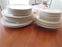 Plates, Bowls, Platters, white