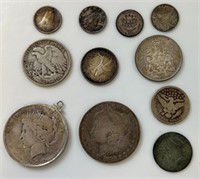 GREAT AMERICAN SILVER COINS INCL LIBERTY DOLLAR