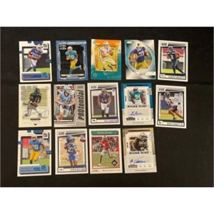 (150) Count Box Of Modern Football Rookies