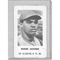 Vintage Milton Bradley Reggie Jackson Card