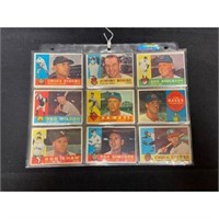 (54) 1960 Topps Baseball Cards