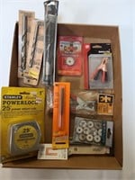 Assorted small gadgets, tools and accessories