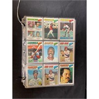 (27) Crease Free 1977-78 Topps Baseball Cards