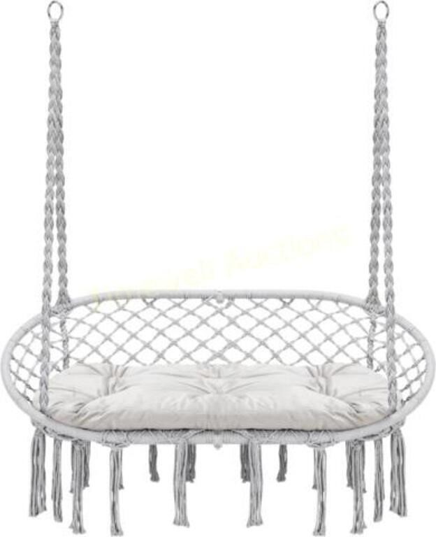 Homgava Hammock Chair  450 lbs  Grey