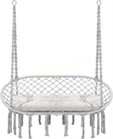 Homgava Hammock Chair  450 lbs  Grey