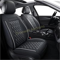 Vankerful Leather Covers Set  Black/White