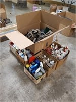 Misc. Garage Items - Paint Supplies, Chemicals, Ho