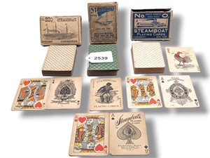 Steamboat Playing Cards Kalamazoo Consolidated