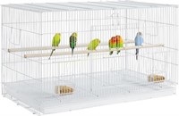 Yaheetech 30-inch Stackable Bird Cages  White
