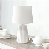 Pleated Base Table Lamp